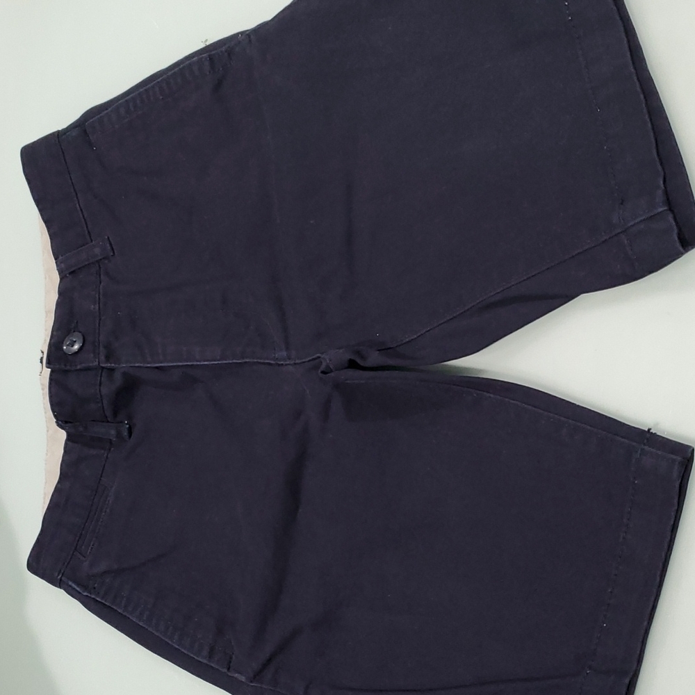 GAP Boys’ Size 14 Bermuda Shorts – Navy, Adjustable Fit for Comfort